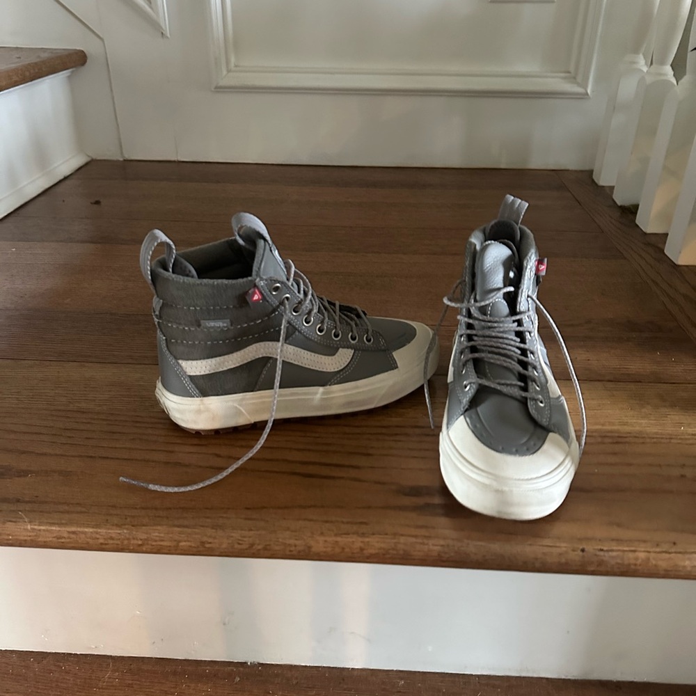 Vans Gray High-Top Sneakers